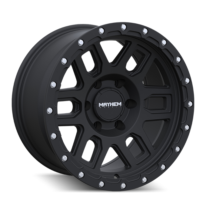 Delta 8304 Matte Black Wheel <br> 17x9 / 6x139.7 BP / 0mm Offset / 106mm Hub