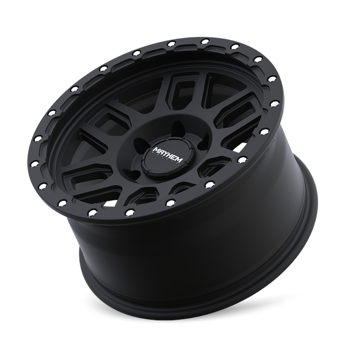 Delta 8304 Matte Black Wheel <br> 17x9 / 6x139.7 BP / 0mm Offset / 106mm Hub