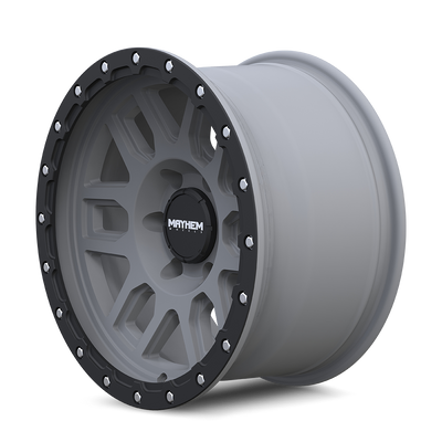 Delta 8304 Matte Gunmetal Matte Black Lip Wheel <br> 17x9 / 6x139.7 BP / -12mm Offset / 106mm Hub