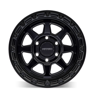 Ridgeline 8306 Satin Black Wheel <br> 17x8.5 / 5x127 BP/ -6mm Offset / 78.1mm Hub