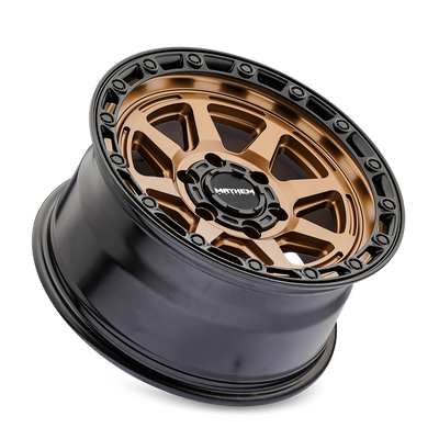 Ridgeline 8306 Satin Bronze/Black Lip Wheel <br> 17x8.5 / 6x139.7 BP / -6mm Offset / 106.1mm Hub