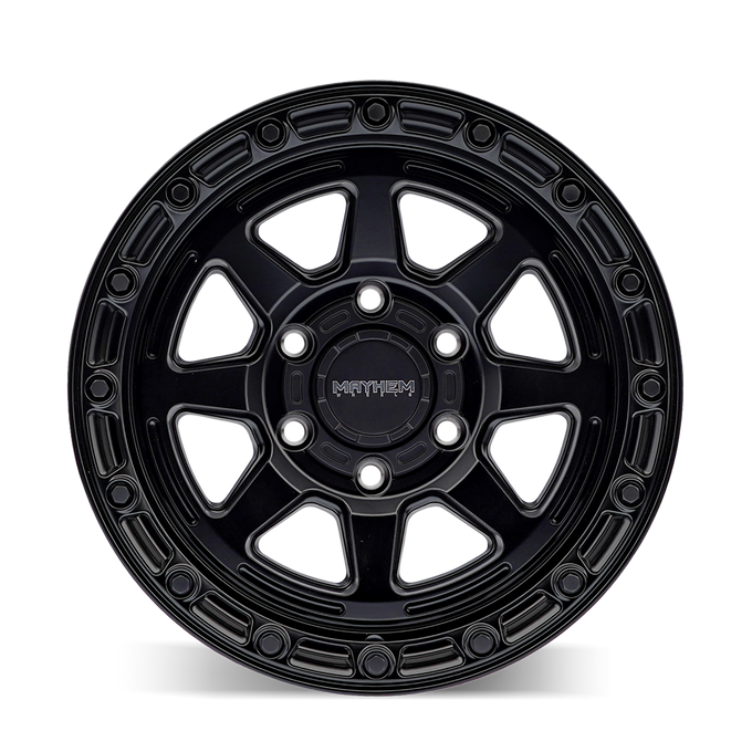 Ridgeline 8306 Satin Black Wheel <br> 17x8.5 / 6x139.7 BP / 6mm Offset / 106.1mm Hub