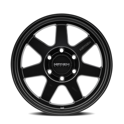 Convoy 8307 Satin Black Wheel <br> 17x9 / 6x139.7 BP / -6mm Offset / 106mm Hub