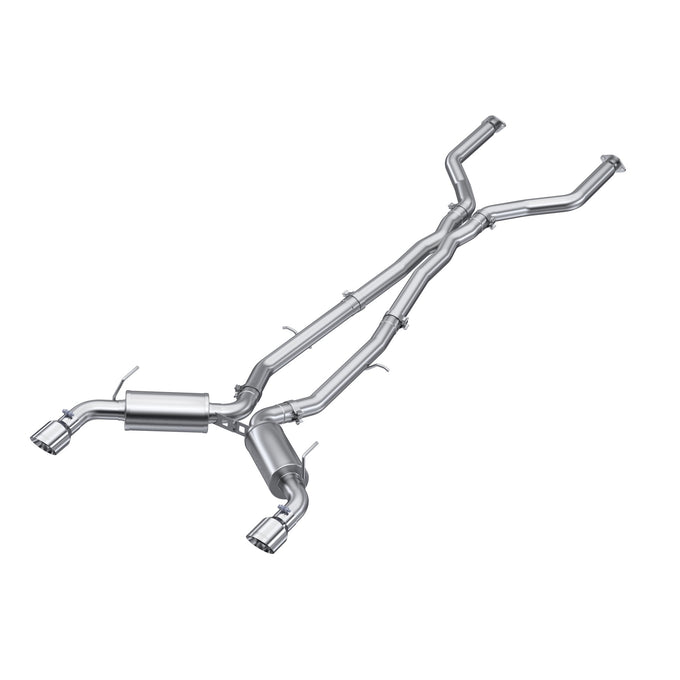 MBRP Exhaust Cat-Back System<br> 16-24 Infiniti Q50 3.0L RWD/AWD