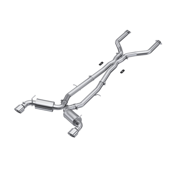 MBRP Exhaust Cat-Back System<br> 17-22 Infiniti Q60 3.0L RWD/AWD