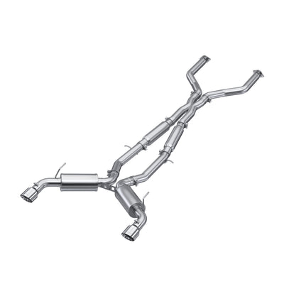 MBRP Exhaust Cat-Back System<br> 16-24 Infiniti Q50 3.0L, RWD/AWD
