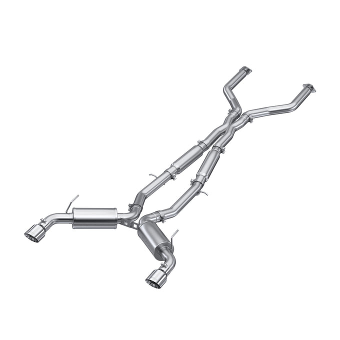 MBRP Exhaust Cat-Back System<br> 16-24 Infiniti Q50 3.0L, RWD/AWD