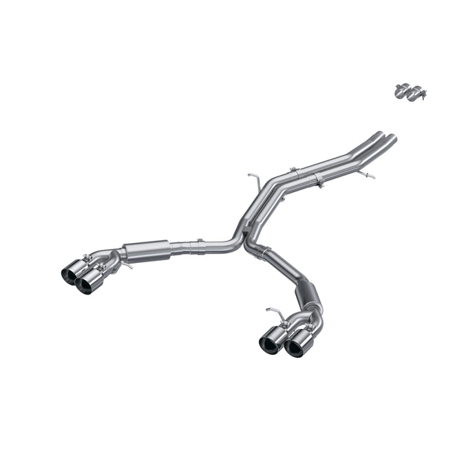 MBRP Exhaust Resonator-Back System<br> 18-24 Audi S5 Coupe/ S4 Sedan, 3.0L