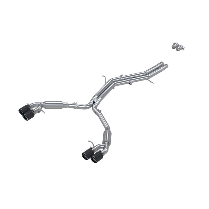 MBRP Exhaust Resonator-Back System<br> 18-24 Audi S5 Coupe/ S4 Sedan, 3.0L