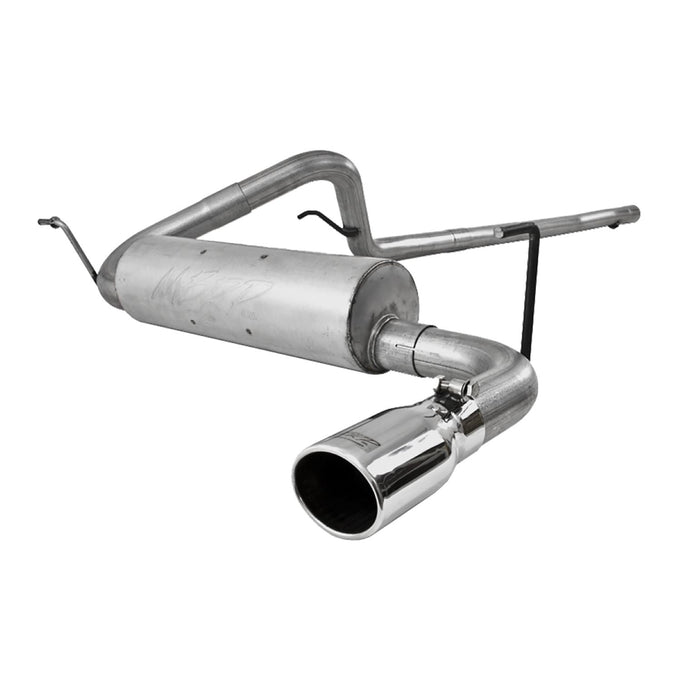 MBRP Exhaust Cat-Back System<br> 07-11 Jeep Wrangler 4dr/2 dr 3.8L V6