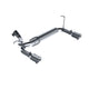 MBRP Exhaust Axle-Back System<br> 07-18 Jeep Wrangler/Rubicon (JK) 3.6L/3.8L V6