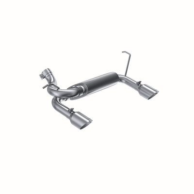 MBRP Exhaust Axle-Back System<br> 07-18 Jeep Wrangler/Rubicon (JK) 3.6L/3.8L V6