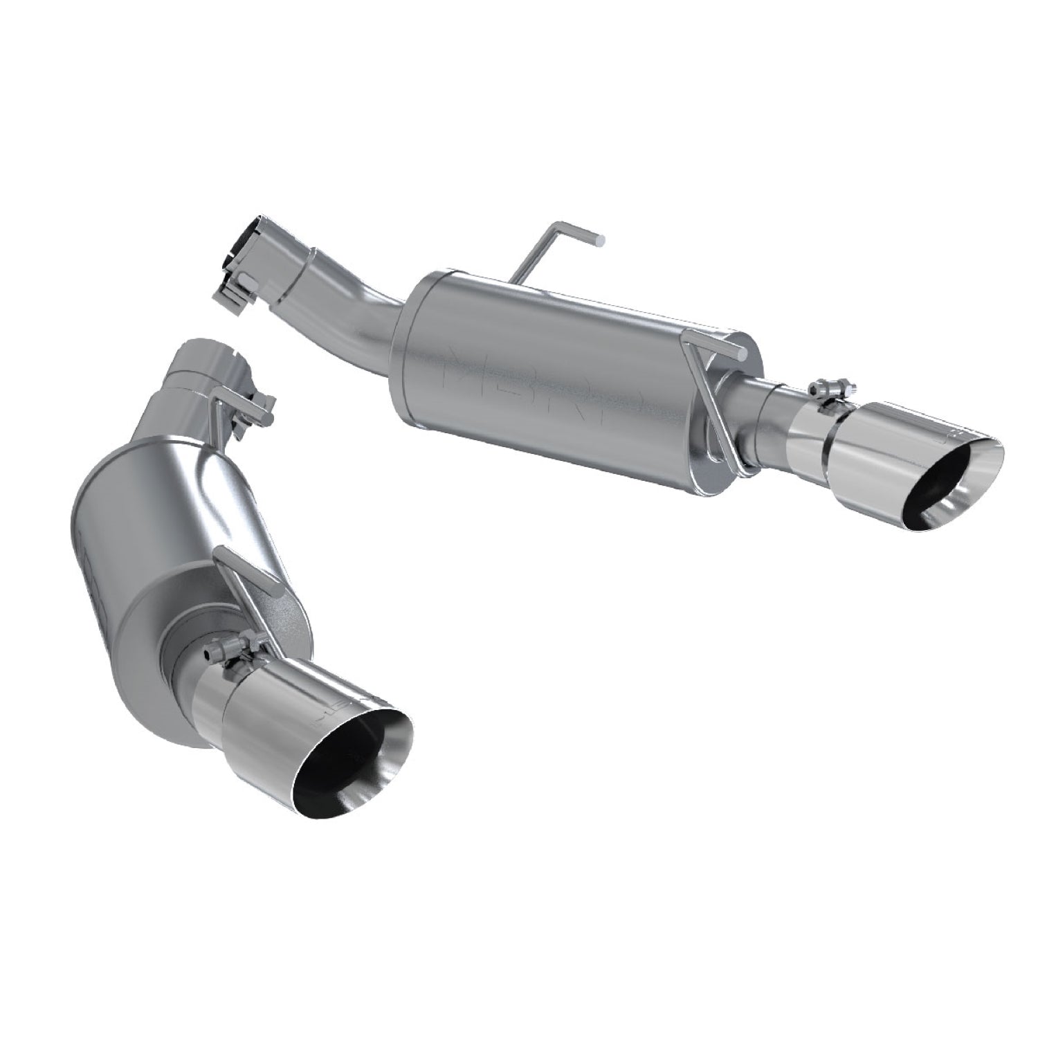 MBRP Exhaust Axle-Back System<br> 07-10 Ford Mustang GT500 5.4L