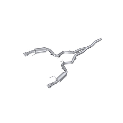MBRP Exhaust Cat-Back System<br> 19-24 Ford Mustang 2.3 EcoBoost