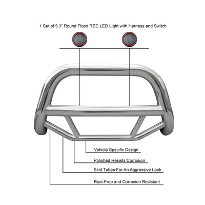 Max Bull Bar Kit <br>98-04 Chevy Blazer, S10, Sonoma, 98-02 GMC S15
