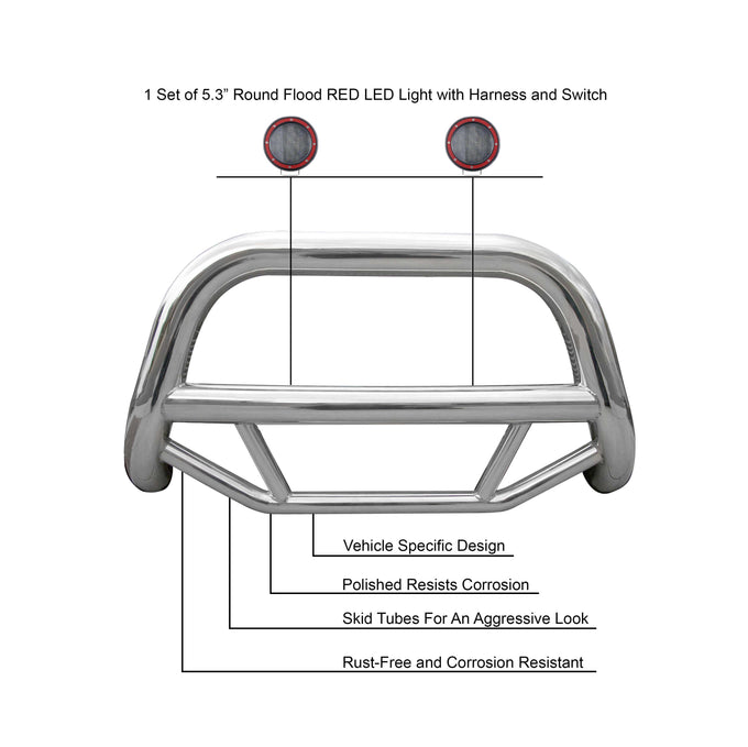 Max Bull Bar Kit <br>98-04 Nissan Frontier, 00-04 Xterra