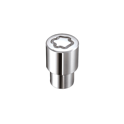 4-Pack Regular Shank Exposed Wheel Lock Nuts <br> 7/16-20 Thread, 3/4 & 13/16in Dual Hex x 1.38in L