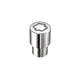 4-Pack Regular Shank Exposed Wheel Lock Nuts <br> M12 x 1.25 Thread, 19 & 21mm Dual Hex x 1.38in L