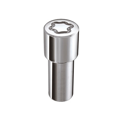 4-pack X-Long Shank Seat Exposed Wheel Lock Nuts <br> 1/2-20 Thread, 3/4 & 13/16in Dual Hex x 2.165in L