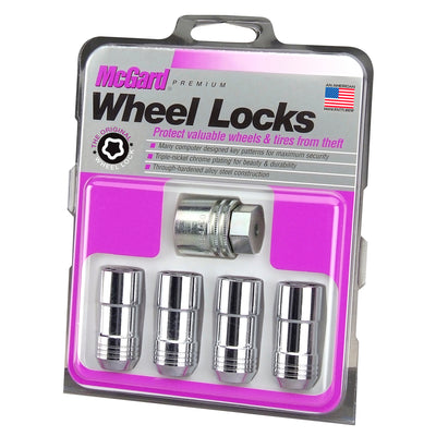 Cone Seat Exposed Style Wheel Locks <br> M14 x 2.0 Thread, 13/16in Hex x 2.25in L