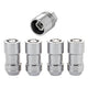 4-Pack Cone Seat Exposed Wheel Lock Nuts <br> 9/16-18 Thread, 7/8in Hex x 1.765in L