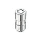 4-Pack Cone Seat Exposed Wheel Lock Nuts <br> 9/16-18 Thread, 7/8in Hex x 1.765in L