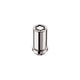 4-pack Tuner Style Cone Seat Wheel Locks <br> M14 x 1.5 Thread, 1in Hex x 1.935in L
