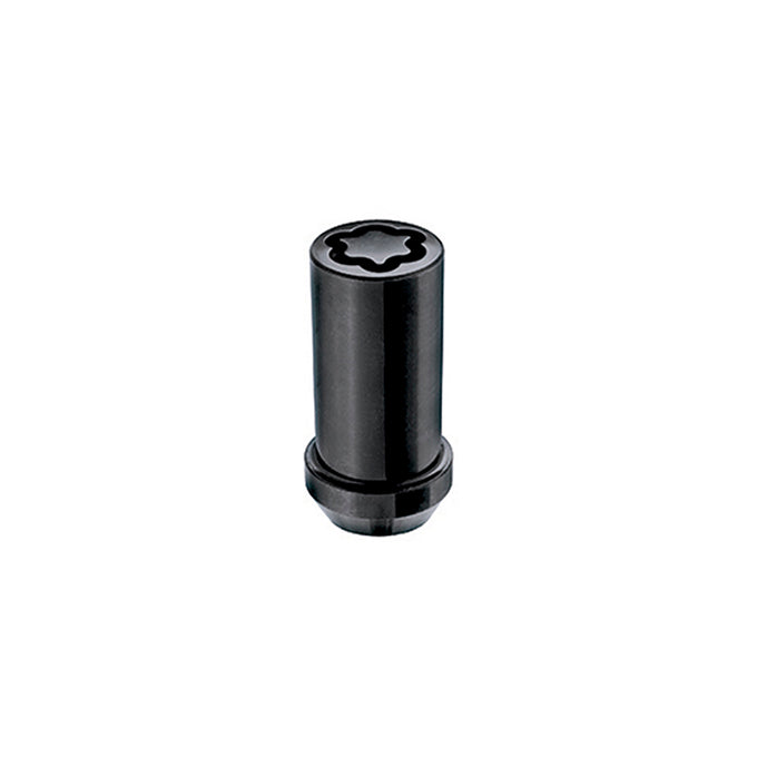 4-pack Tuner Style Cone Seat Wheel Locks <br> M14 x 1.5 Thread, 1in Hex x 1.935in L