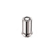 4-pack Tuner Style Cone Seat Wheel Locks <br> M14 x 1.5 Thread, 22mm Hex x 1.648in L