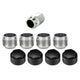 Radius Seat Under Hub Cap Style Wheel Locks <br> M14 x 1.5 Thread, 19mm Hex x 0.89in L