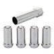 Tuner Style Cone Seat Wheel Locks <br> 1/2-20 Thread, 13/16in Hex x 1.60in L