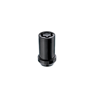 5-pack Tuner Style Cone Seat Wheel Locks <br> M14 x 1.5 Thread, 22mm Hex x 1.648in L