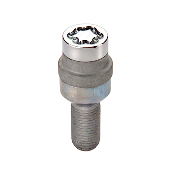 4-Pack Radius Seat Wheel Lock Bolts <br> M14 x 1.5, 17mm Hex, 28.2mm Shank Length