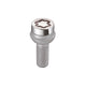 4-Pack Radius Seat Wheel Lock Bolts <br> M12 x 1.5, 17mm Hex, 27.9mm Shank Length