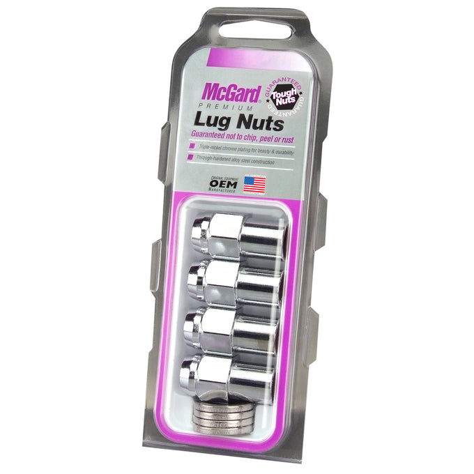 Mag/Shank Style Hex Lug Nuts <br> 1/2-20 Thread, 13/16in Hex x 1.65in L