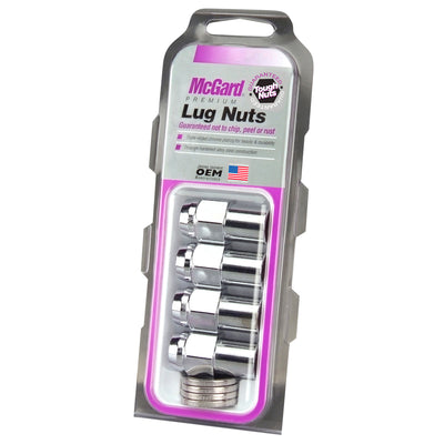 Mag/Shank Style Hex Lug Nuts <br> M12 x 1.25 Thread, 13/16in Hex x 1.65in L