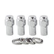Long Shank Hex Lug Nut <br> 7/16-20 Thread, 13/16in Hex x 1.85in L