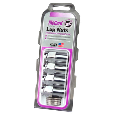 Long Shank Hex Lug Nut <br> M12 x 1.5 Thread, 13/16in Hex x 1.85in L