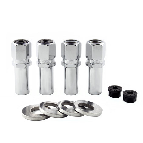 Mag/Shank Style Lug Nuts <br> 1/2-20 Thread, 13/16in Hex x 2.475in L
