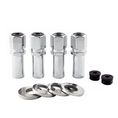 Mag/Shank Style Lug Nuts <br> 1/2-20 Thread, 13/16in Hex x 2.475in L