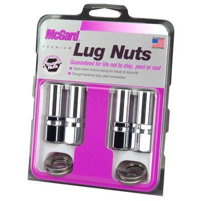 Mag/Shank Style Lug Nuts <br> 1/2-20 Thread, 13/16in Hex x 2.475in L
