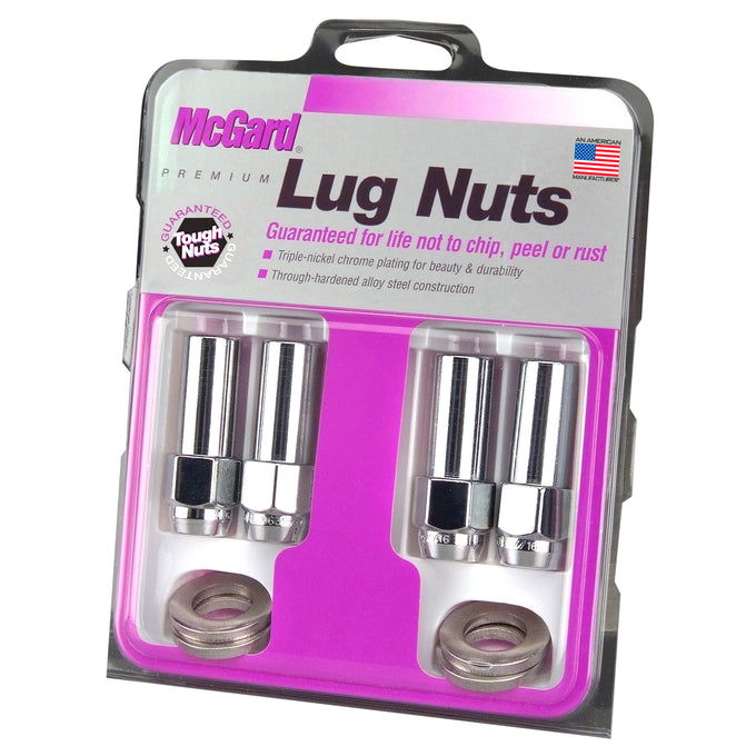 X-Long Shank Hex Lug Nut <br> 7/16-20 Thread, 13/16in Hex x 2.27in L