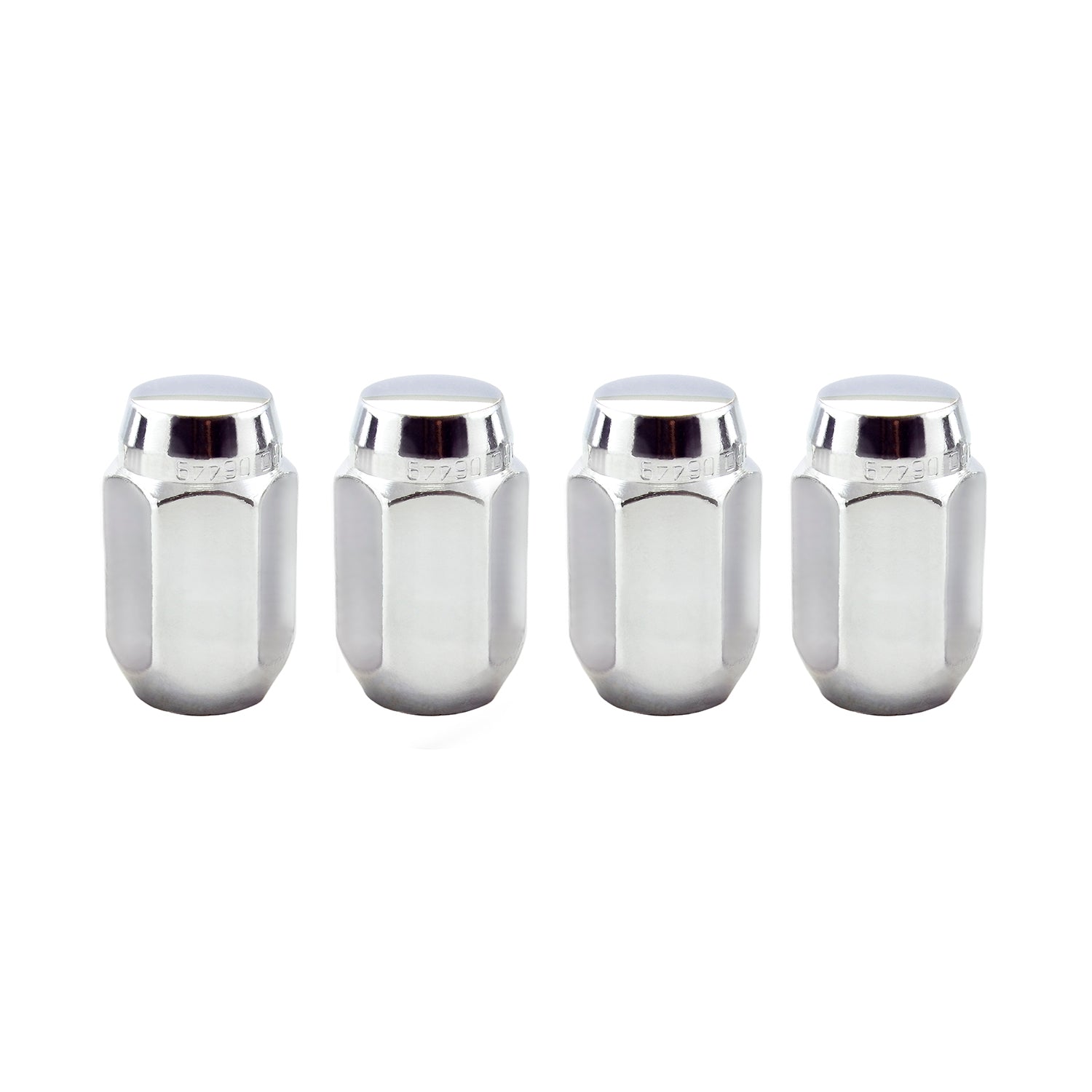 Cone Seat Style Hex Lug Nuts <br> M12 x 1.5 Thread, 13/16in Hex x 1.50in L
