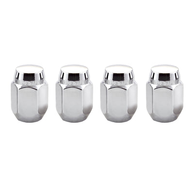 Cone Seat Style Hex Lug Nuts <br> M12 x 1.25 Thread, 13/16in Hex x 1.28in L