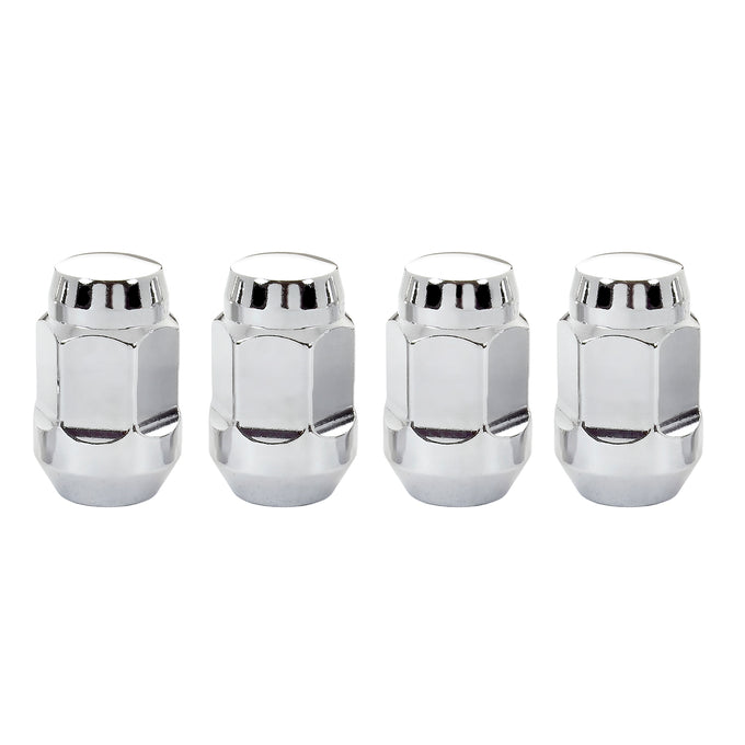 Bulge Cone Seat Style Lug Nuts <br> M12 x 1.25 Thread, 3/4in Hex x 1.45in L