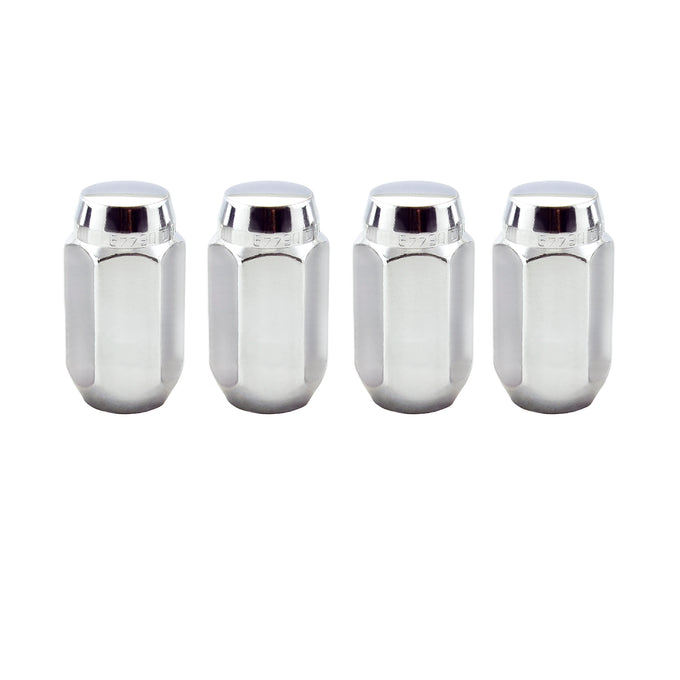 Cone Seat Style Hex Lug Nuts <br> M12 x 1.75 Thread, 13/16in Hex x 1.815in L
