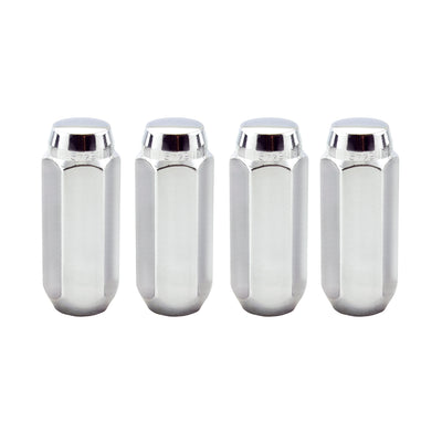 4-Pack Cone Seat Style Hex Lug Nuts <br> M14 x 2.0 Thread, 13/16in Hex x 2.25in L