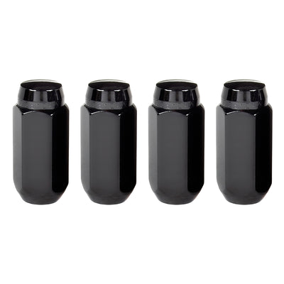 4-Pack Cone Seat Style Hex Lug Nuts <br> M14 x 1.5 Thread, 13/16in Hex x 1.945in L