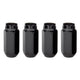 4-Pack Cone Seat Style Hex Lug Nuts <br> M14 x 1.5 Thread, 22mm Hex x 1.945in L