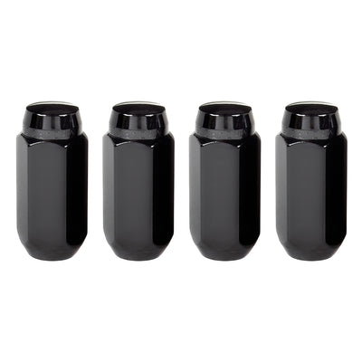 4-Pack Cone Seat Style Hex Lug Nuts <br> M14 x 1.5 Thread, 22mm Hex x 1.945in L